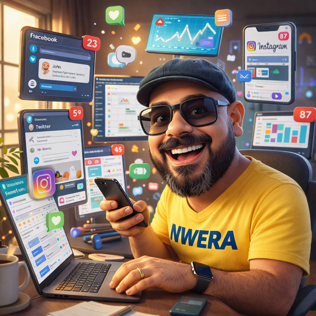 إدارة السوشيال ميديا