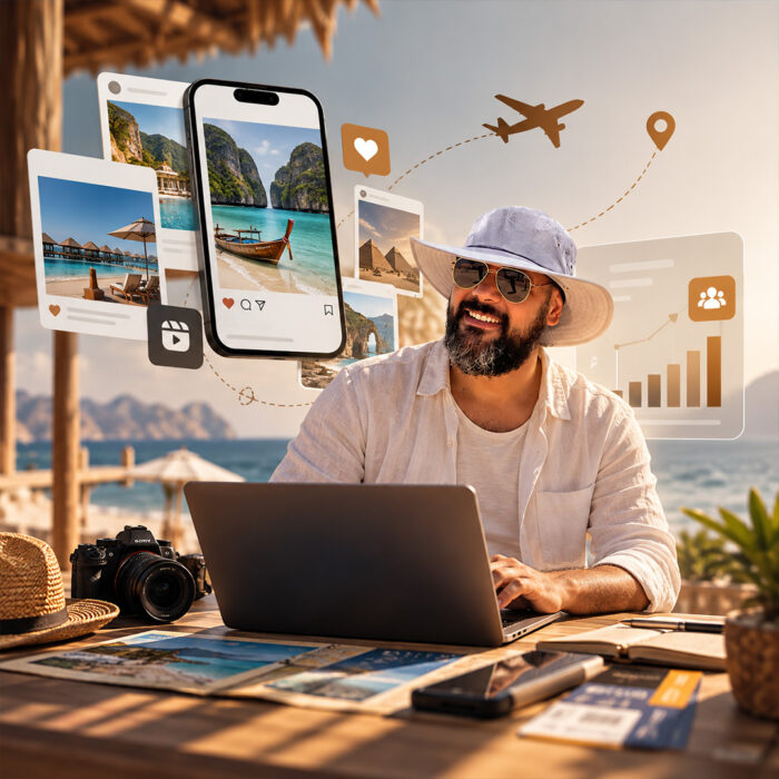 التسويق عبر السوشيال ميديا لشركات السياحة